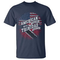 American Grown WIth Trinidad Roots T Shirt Proud Trinidadian and Tobagonian Americans