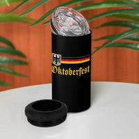 Oktoberfest German Bundesadler Coat of Arms 4 in 1 Can Cooler Tumbler Bavarian Drinking Festival