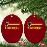 Oktoberfest German Bundesadler Coat of Arms Ceramic Ornament Bavarian Drinking Festival