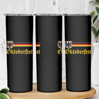 Oktoberfest German Bundesadler Coat of Arms Skinny Tumbler Bavarian Drinking Festival