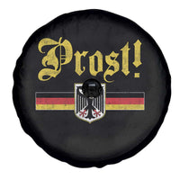 Prost Oktoberfest Beer Drinking Spare Tire Cover German Flag Bundesadler Coat of Arms