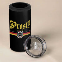 Prost Oktoberfest Beer Drinking 4 in 1 Can Cooler Tumbler German Flag Bundesadler Coat of Arms