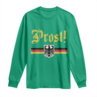Prost Oktoberfest Beer Drinking Long Sleeve Shirt German Flag Bundesadler Coat of Arms