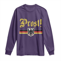 Prost Oktoberfest Beer Drinking Long Sleeve Shirt German Flag Bundesadler Coat of Arms
