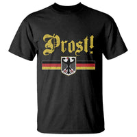 Prost Oktoberfest Beer Drinking T Shirt German Flag Bundesadler Coat of Arms