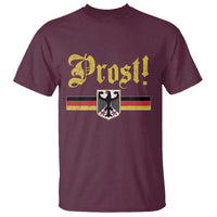 Prost Oktoberfest Beer Drinking T Shirt German Flag Bundesadler Coat of Arms