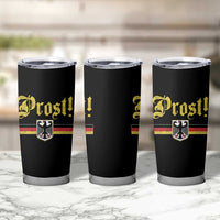 Prost Oktoberfest Beer Drinking Tumbler Cup German Flag Bundesadler Coat of Arms