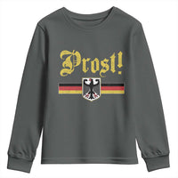 Prost Oktoberfest Beer Drinking Youth Sweatshirt German Flag Bundesadler Coat of Arms