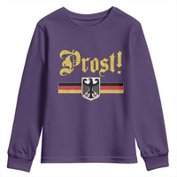 Prost Oktoberfest Beer Drinking Youth Sweatshirt German Flag Bundesadler Coat of Arms