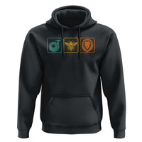Hose Bee Lion Icons Funny Meme Retro Hoodie