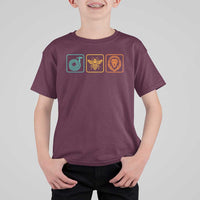 Hose Bee Lion Icons Funny Meme Retro T Shirt For Kid