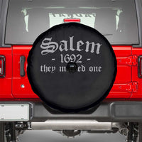 Salem 1692 They Missed One Spare Tire Cover Halloween Feminist Witch Trials Gothic - Wonder Print Shop