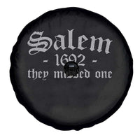 Salem 1692 They Missed One Spare Tire Cover Halloween Feminist Witch Trials Gothic - Wonder Print Shop