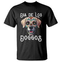 Day Of The Dead T Shirt Dia De Los Doggos Dog Calaca Face Painting - Wonder Print Shop