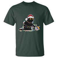 Funny Harris Supporter T Shirt Christmas Black Cat With Bauble - Wonder Print Shop