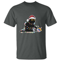 Funny Harris Supporter T Shirt Christmas Black Cat With Bauble - Wonder Print Shop