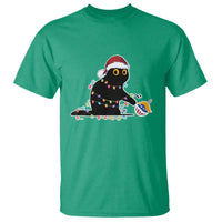 Funny Harris Supporter T Shirt Christmas Black Cat With Bauble - Wonder Print Shop