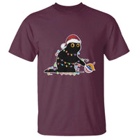 Funny Harris Supporter T Shirt Christmas Black Cat With Bauble - Wonder Print Shop