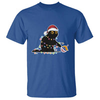 Funny Harris Supporter T Shirt Christmas Black Cat With Bauble - Wonder Print Shop