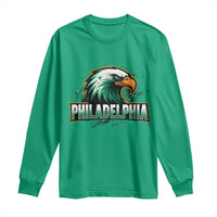 Philadelphia Fan Long Sleeve Shirt Eagles Sport Philly Fan - Wonder Print Shop