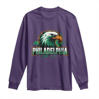 Philadelphia Fan Long Sleeve Shirt Eagles Sport Philly Fan - Wonder Print Shop