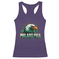 Philadelphia Fan Racerback Tank Top Eagles Sport Philly Fan - Wonder Print Shop