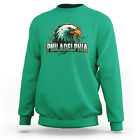 Philadelphia Fan Sweatshirt Eagles Sport Philly Fan - Wonder Print Shop