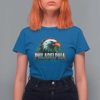 Philadelphia Fan T Shirt For Women Eagles Sport Philly Fan - Wonder Print Shop