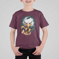 Philadelphia Fan T Shirt For Kid Green Eagles Sport Game Day - Wonder Print Shop