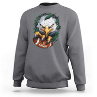 Philadelphia Fan Sweatshirt Green Eagles Sport Game Day - Wonder Print Shop