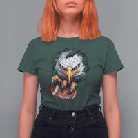 Philadelphia Fan T Shirt For Women Green Eagles Sport Game Day - Wonder Print Shop
