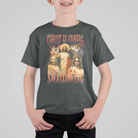Christ Is Coming Are You Swallowing T Shirt For Kid Funny Offensive Jesus Christian - Wonder Print Shop