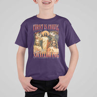 Christ Is Coming Are You Swallowing T Shirt For Kid Funny Offensive Jesus Christian - Wonder Print Shop