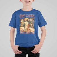 Christ Is Coming Are You Swallowing T Shirt For Kid Funny Offensive Jesus Christian - Wonder Print Shop