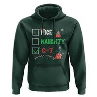Funny 67 Christmas Hoodie Nice Naughty 67 Xmas Checklist - Wonder Print Shop