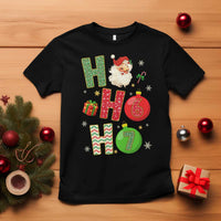 Funny Christmas Santa Ho Ho Ho 67 T Shirt Six Seven Meme 6 7 Xmas Bauble - Wonder Print Shop