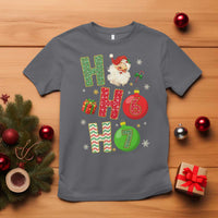 Funny Christmas Santa Ho Ho Ho 67 T Shirt Six Seven Meme 6 7 Xmas Bauble - Wonder Print Shop
