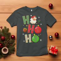 Funny Christmas Santa Ho Ho Ho 67 T Shirt Six Seven Meme 6 7 Xmas Bauble - Wonder Print Shop