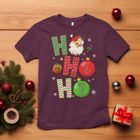Funny Christmas Santa Ho Ho Ho 67 T Shirt Six Seven Meme 6 7 Xmas Bauble - Wonder Print Shop