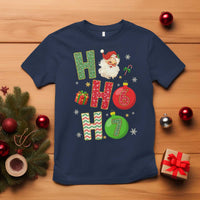 Funny Christmas Santa Ho Ho Ho 67 T Shirt Six Seven Meme 6 7 Xmas Bauble - Wonder Print Shop