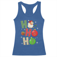 Funny Christmas Santa Ho Ho Ho 67 Racerback Tank Top Six Seven Meme 6 7 Xmas Bauble - Wonder Print Shop