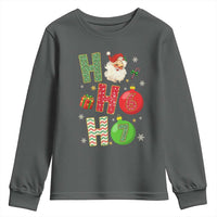 Funny Christmas Santa Ho Ho Ho 67 Youth Sweatshirt Six Seven Meme 6 7 Xmas Bauble - Wonder Print Shop