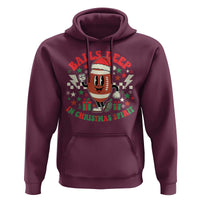 Funny Xmas American Football Hoodie Balls Deep In Christmas Spirit Game Day - Wonder Print Shop