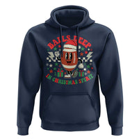 Funny Xmas American Football Hoodie Balls Deep In Christmas Spirit Game Day - Wonder Print Shop