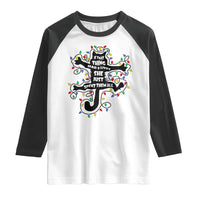 Christmas Movie Fried Pussy Cat Raglan Shirt If That Thing Had 9 Lives She Just Spent Them All - Wonder Print Shop