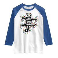 Christmas Movie Fried Pussy Cat Raglan Shirt If That Thing Had 9 Lives She Just Spent Them All - Wonder Print Shop