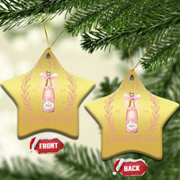 New Year's Social Club 2025 Christmas Ornament Coquette Champagne Bottles - Wonder Print Shop