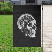 Skull 45 lbs Plate Weight Lifting Gym Workout Garden Flag - Wonder Print Shop