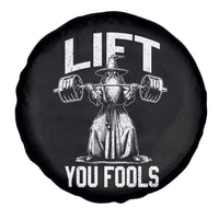 Funny Lift You Fools Spare Tire Cover Swole Wizard Weightlifting Bodybuilding Gym Fitness - Wonder Print Shop