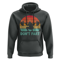 Dont Fart Fitness Gym Workout Weights Squat Humor Hoodie - Wonder Print Shop